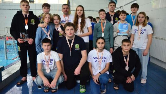Харьковская сборная на турнире по водному поло завоевала бронзовую медаль