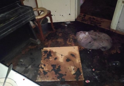 Во время пожара в селе Южное погиб человек