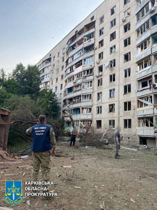 Во время обстрела Немышлянского района Харькова погибли три человека