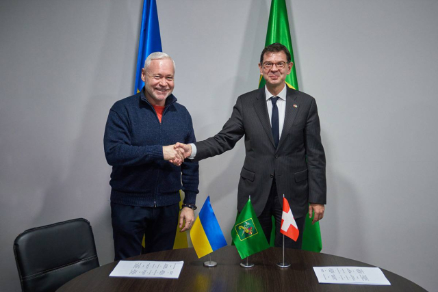 Швейцария выразила готовность оказать помощь в восстановлении Харькова