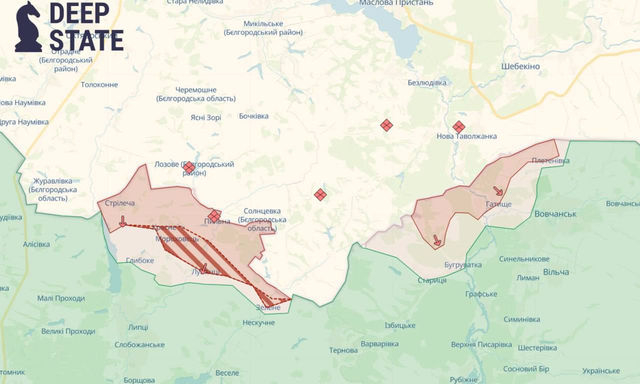 Ситуация на севере Харьковщины остается тяжелой