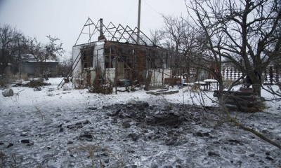 В селе Гусинка во время обстрелов ранены двое мужчин