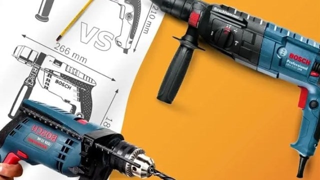 Делаем выбор для дома: ударная дрель и перфоратор (в чем разница)