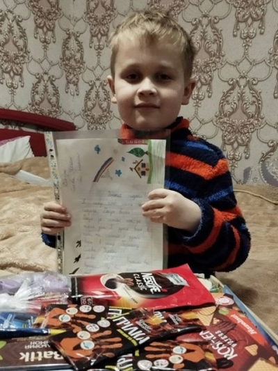 9-летний Ростислава из Чистоводовки передал ВСУ деньги, которые собирал на планшет