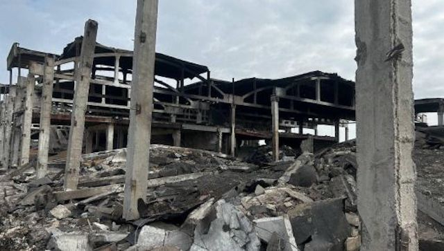 Террористы ракетным ударом уничтожили в селе Малиновка тонны зерна