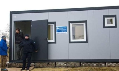 В селе Безмятежном открыли модульный фельдшерский пункт