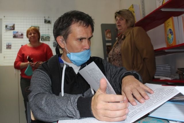 В Харькове открылся читальный зал для незрячих читателей