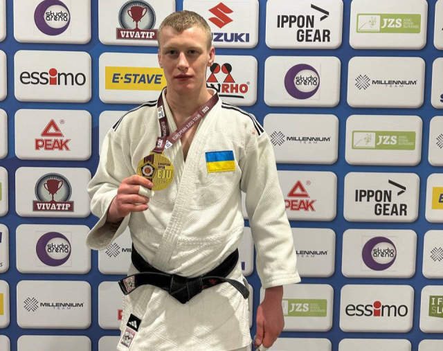 Харьковчанин стал чемпионом Кубка Европы по дзюдо