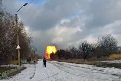 Враг массированно атаковал беспилотниками Лозовскую громаду