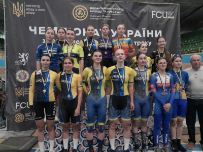 Спортсмены области на чемпионате Украины по велоспорту завоевали 17 наград