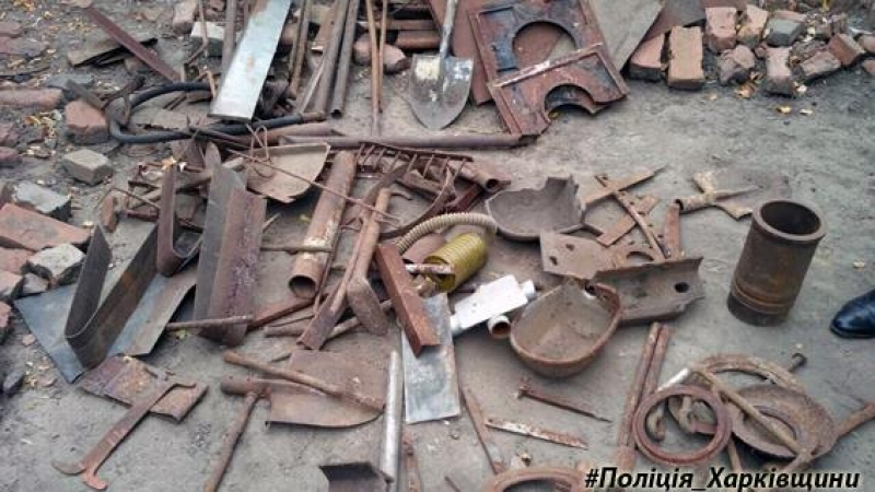 За кражу груды металлолома жителю Харьковщины «светит» 6 лет тюрьмы