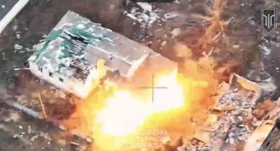 Бойцы 3-ей ОШБР и подразделения «Феникс» ГПС уничтожили вражескую технику