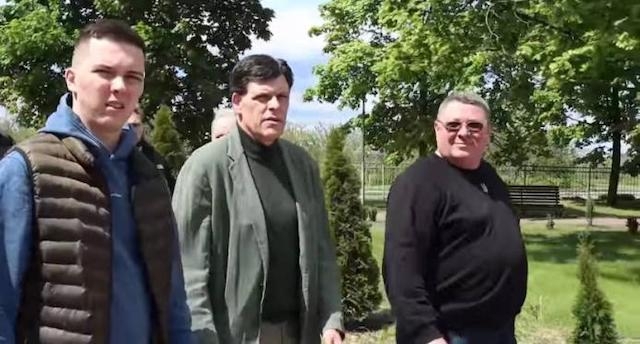 В Лозовой побывал волонтер из США Брок Бирман