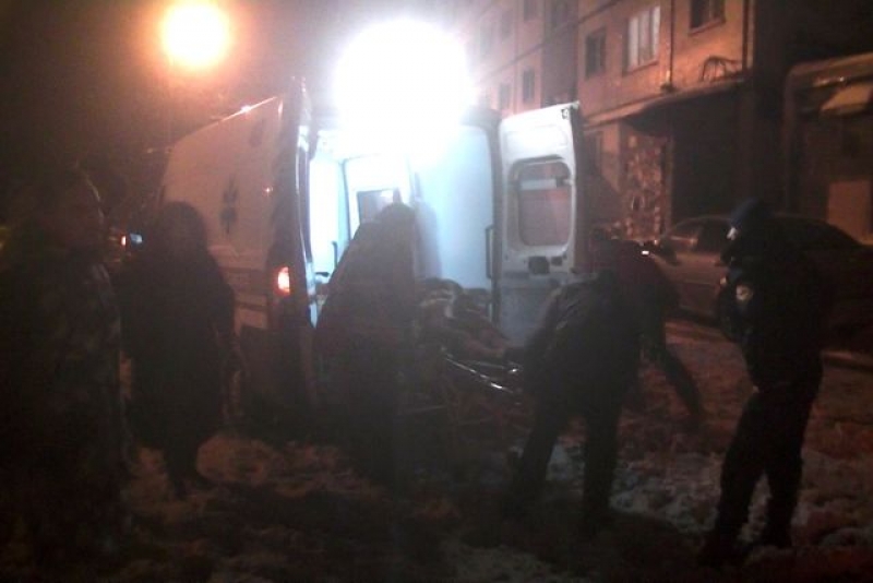 Улицу Московского района окутал густой дым (видео)