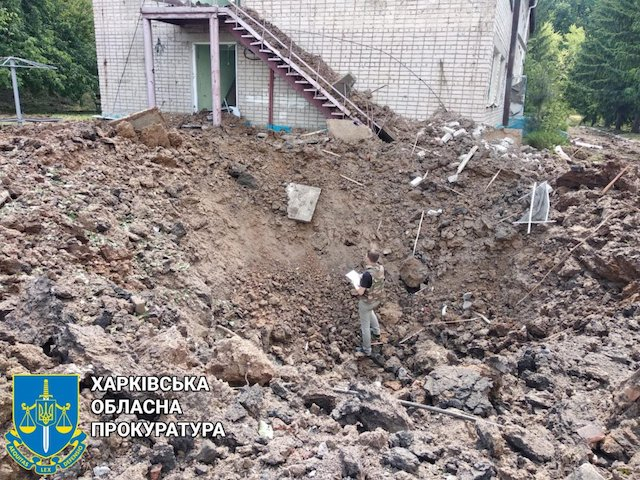 В Чугуевском районе под обстрел попал оздоровительный лагерь (фото)