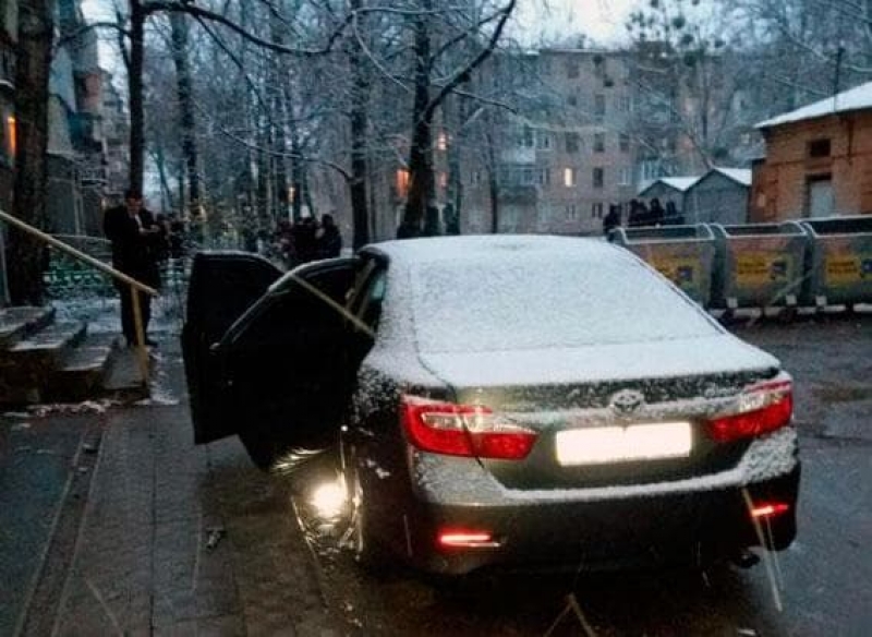 В Харькове произошло покушение на жизнь полицейского (видео)