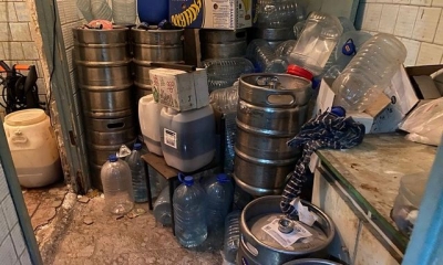 В Дергачевском районе обнаружено подпольное производство алкогольных напитков