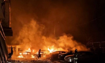 За сутки в области после обстрелов произошло 25 пожаров