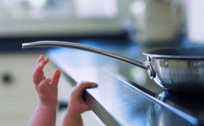 Под Харьковом на младенца упала кастрюля с кипятком