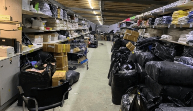 Нелегальных товаров на 117 млн гривен изъяли пограничники в ТЦ «Барабашово»