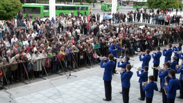 Состоялся концерт духовых оркестров