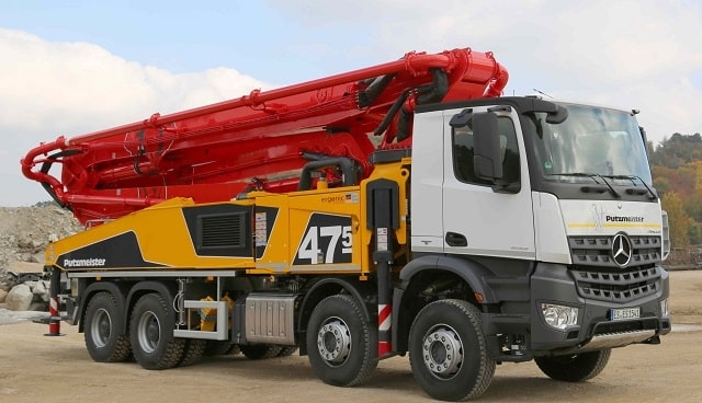 Автобетононасос: виды, характеристики, назначение