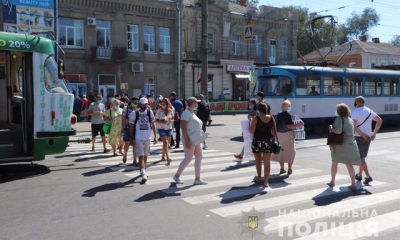 Жители Новобаварского района провели акцию протеста против коксового завода (видео)