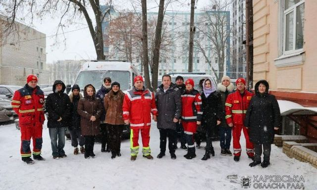 Харьковские медики получили от французских партнеров новые машины