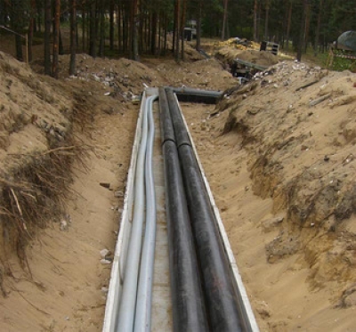 В Харькове меняют теплотрассы