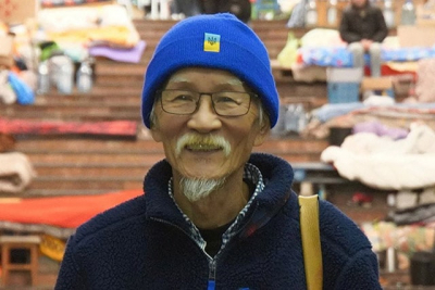 75-летний житель Японии открыл в Харькове бесплатное кафе