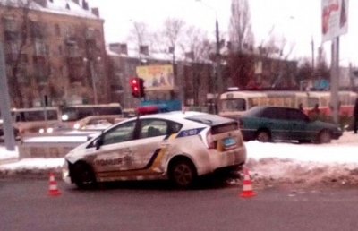 Погоня со стрельбой и разбитым Prius в Харькове