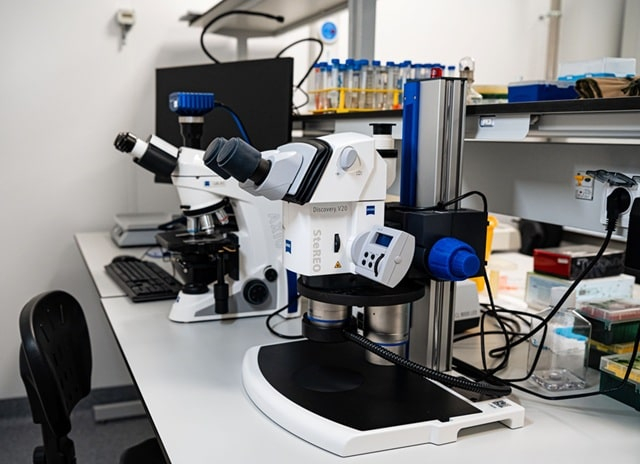 Стереоскопічний мікроскоп для ветеринарії: точність діагностики та зручність роботи