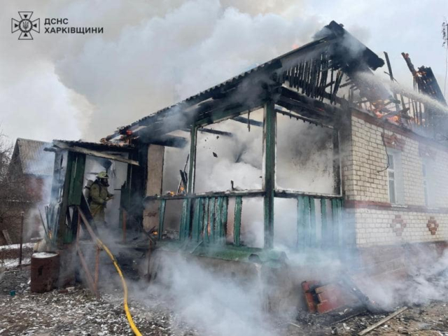 Во время пожара в Мерефе погибла 54-летняя женщина