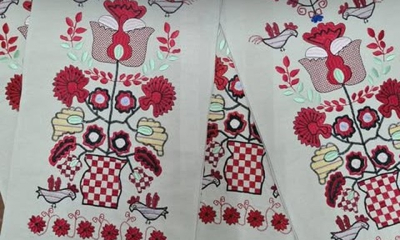 Ветеран из Харькова возрождает аутентичную украинскую вышивку