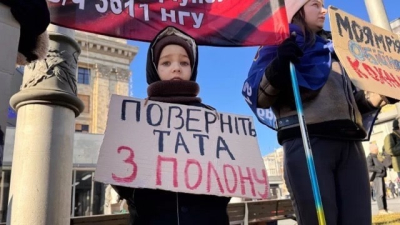 В Харькове прошла акция в поддержку украинских военнопленных