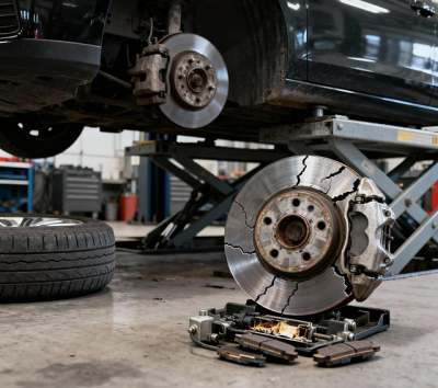 Биение тормозов при торможении: при чем здесь сайлентблоки?