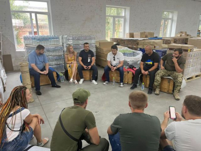 Военные на Харьковщине получили помощь от фонда Сергея Притулы