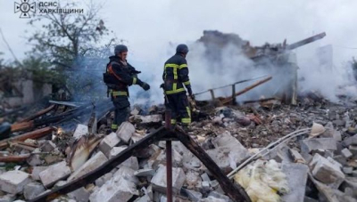 Вражеская бомба в Новоплатоновке попала в дом - под завалами нашли тела его владельцев