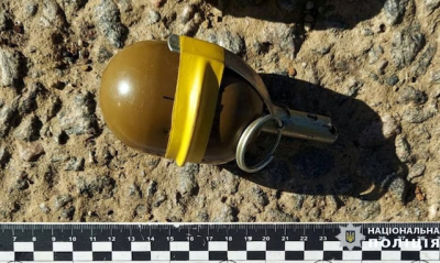 Полицейские обнаружили у жителя Чугуева две гранаты с взрывателями