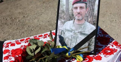 На Харьковщине в последний путь проводили еще одного земляка