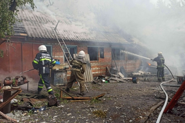 Неисправная электропроводка привела к двум пожарам в Харьковской области