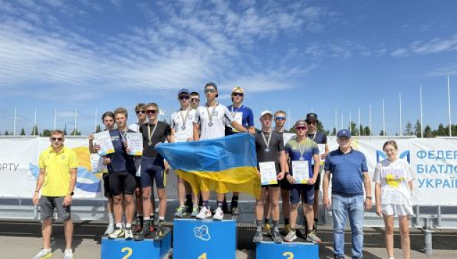 Харьковские биатлонисты завоевали бронзовые награды на чемпионате Украины