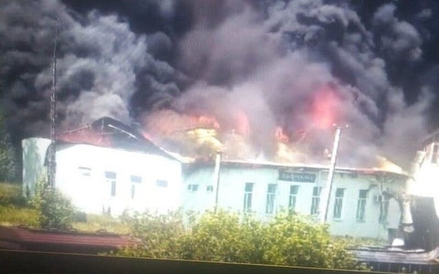 Россияне уничтожили здание вокзала на станции «Одноробовка»