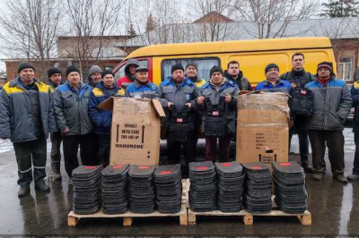 Работникам КП «Харьковводоканал» передали бронежилеты