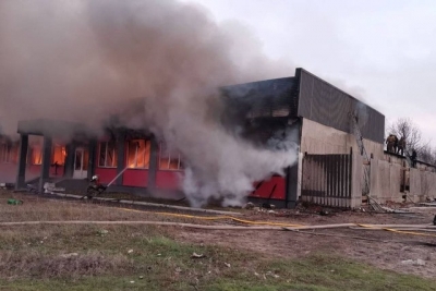 В пос. Безлюдовка сгорела «Новая почта» - вместе с посылками