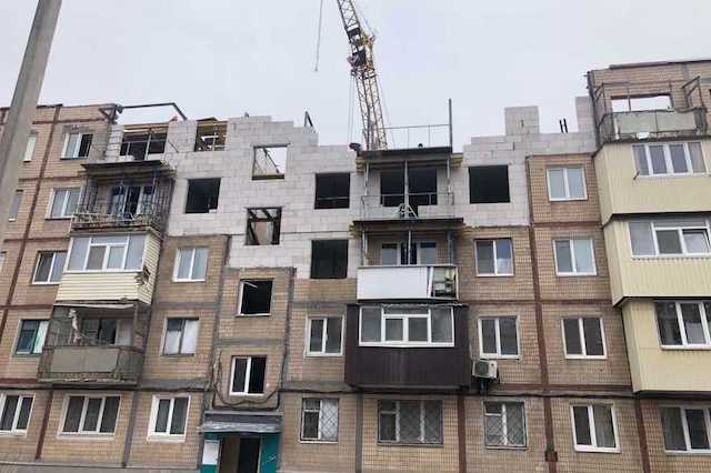 В Харькове отремонтировано 57 домов, поврежденных российскими войсками