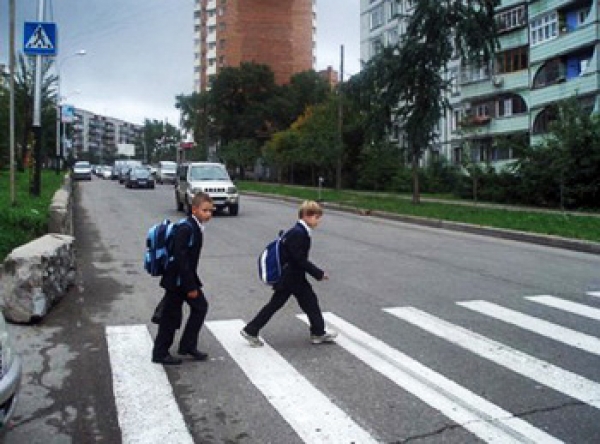 ГАИ заботится о безопасности детей на дорогах