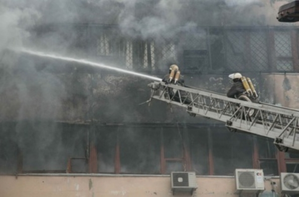 Версии пожара на ювелирной фабрике