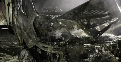 В Польше спалили машину скорой помощи – из гуманитарной колонны для Украины