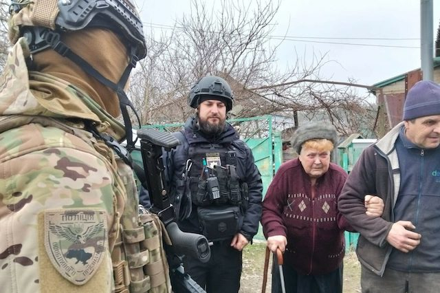 Продолжается эвакуация из прифронтовых населенных пунктов Харьковщины